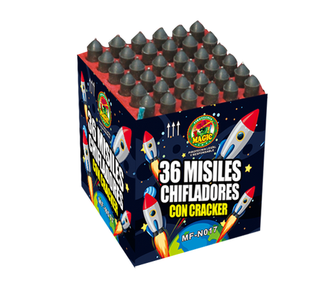 36 MISILES CHIFLADORES